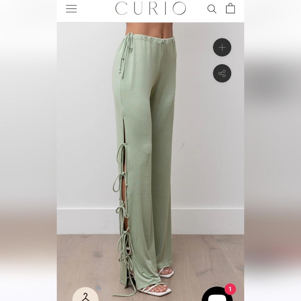 KIMBERLY TAYLOR Isabella Pant Sage NWT
